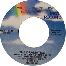 The Dramatics Be With The One You Love USED VINYL 7INCH