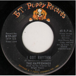 The Happenings I Got Rhythm USED VINYL 7INCH SINGLE 45 RPM