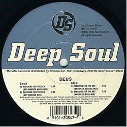 Deus (2) Reaching For The Sky USED VINYL 12INCH 33 S RPM