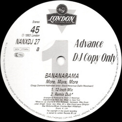 Bananarama More, More, More VINYL 12" USED