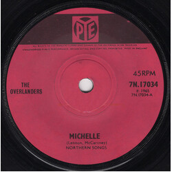 The Overlanders Michelle USED VINYL 7INCH 45 RPM SINGLE