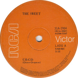 The Sweet Co-Co- / Me Has Hecho Mal O Bien USED VINYL 7INCH 33 S RPM