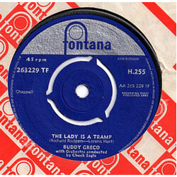 Buddy Greco The Lady Is A Tramp / Like Young USED VINYL 7INCH 45 RPM