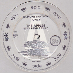 The Apples Stay People Child USED VINYL 12INCH PROMO 33 S RPM