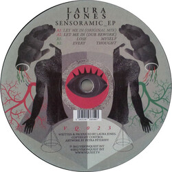 Laura Jones (2) Sensoramic_EP USED VINYL 12INCH 33 S RPM EP