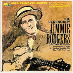 Jimmie Rodgers The Legendary Jimmie Rodgers USED VINYL 7INCH 45 RPM EP COMPILATION