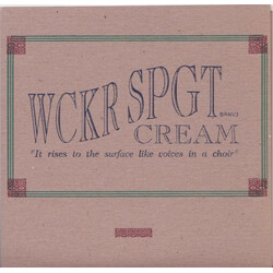 Wckr Spgt Cream USED VINYL 7INCH SINGLE 45 RPM 33 S RPM LIMITED EDITION