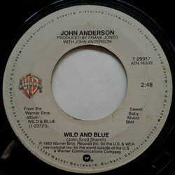John Anderson (3) Wild And Blue USED VINYL 7INCH 45 RPM SINGLE