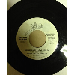 George Jones (2) / Brenda Lee Hallelujah, I Love You So USED VINYL 7INCH 45 RPM PROMO