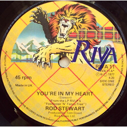 Rod Stewart You're In My Heart USED VINYL 7INCH 45 RPM SINGLE