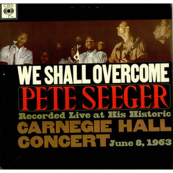 Pete Seeger We Shall Overcome Vinyl LP USED