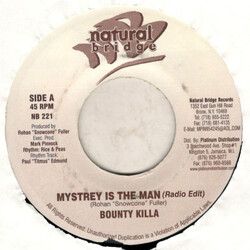 Bounty Killer Mystrey Is The Man USED VINYL 7INCH 45 RPM