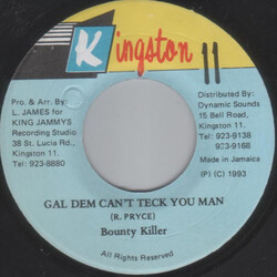 Bounty Killer Gal Dem Can't Teck You Man USED VINYL 7INCH