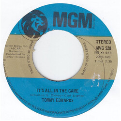 Tommy Edwards It's All In The Game USED VINYL 7INCH 45 RPM