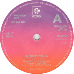 Hoagy Pogey Cincinnati Sammy USED VINYL 7INCH 45 RPM