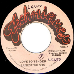 Ernest Wilson Love So Tender USED VINYL 7INCH 45 RPM SINGLE