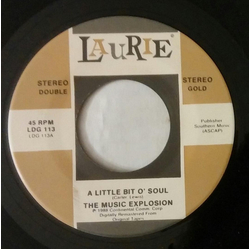 The Music Explosion / The Barbarians A Little Bit O' Soul / Are You A Boy Or Are You A Girl Vinyl 7" USED