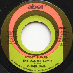 Oliver Sain Booty Bumpin' (The Double Bump) / California Sunset VINYL 7" USED