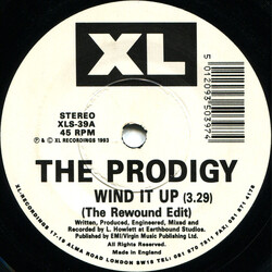 The Prodigy Wind It Up (Rewound) USED VINYL 7INCH 45 RPM SINGLE STEREO