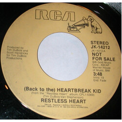 Restless Heart (Back To The) Heartbreak Kid USED VINYL 7INCH 45 RPM PROMO