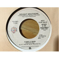 The Wright Brothers (5) Family Man USED VINYL 7INCH 45 RPM PROMO