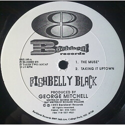 Fishbelly Black The Muse USED VINYL 12INCH 33 S RPM