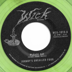 Johnny And The Uncalled Four Please Say / Daydream Vinyl 7" USED
