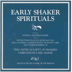 Sister R. Mildred Barker Early Shaker Spirituals Vinyl LP USED