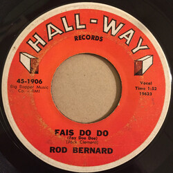 Rod Bernard Fais Do Do USED VINYL 7INCH 45 RPM SINGLE