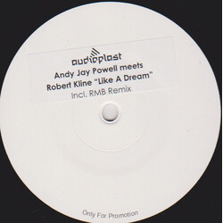 Andy Jay Powell / Robert Kline Like A Dream USED VINYL 12INCH PROMO WHITE LABEL