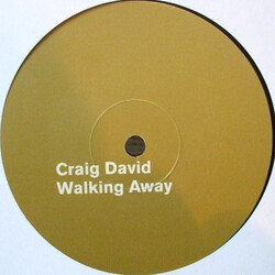 Craig David Walking Away (DJ Chunky Remix) USED VINYL 12INCH SINGLE SIDED PROMO