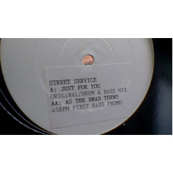 Street Service Just For You USED VINYL 12INCH WHITE LABEL