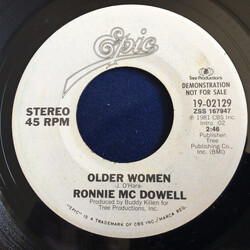 Ronnie McDowell Older Women USED VINYL 7INCH 45 RPM SINGLE PROMO