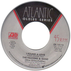 Chris Kenner / The Falcons Land Of 1000 Dances / I Found A Love USED VINYL 7INCH 45 RPM REISSUE