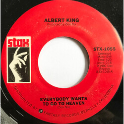 Albert King Everybody Wants To Go To Heaven USED VINYL 7INCH 45 RPM SINGLE