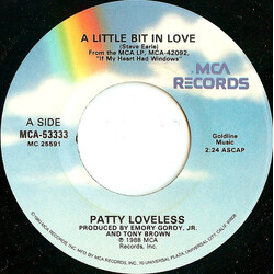 Patty Loveless A Little Bit In Love USED VINYL 7INCH 45 RPM SINGLE
