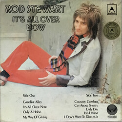 Rod Stewart It's All Over Now Vinyl LP USED