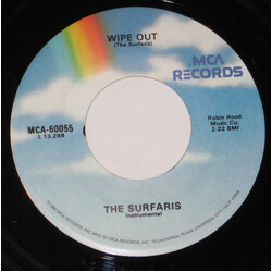 The Surfaris Wipe Out / I'm A Hog For You USED VINYL 7INCH 45 RPM SINGLE REISSUE