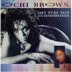 O'Chi Brown 100% Pure Pain (U.S. Extended Remix) VINYL 12" USED