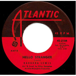 Barbara Lewis Hello Stranger / Think A Little Sugar USED VINYL 7INCH SINGLE