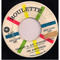 The Martiniques Tonight Is Just Another Night / Unknown Love Vinyl 7" USED