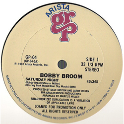 Bobby Broom Saturday Night Vinyl 12" USED
