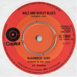 McGuinness Flint Malt And Barley Blues USED VINYL 7INCH 45 RPM