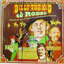 Maurice de Abravanel / Utah Symphony Orchestra Copland Ballets - Billy The Kid & Rodeo Vinyl LP USED