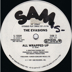 The Evasions Wikka Wrap VINYL 12" USED