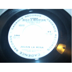 Julius La Rosa Je / Gonna Build A Mountain USED VINYL 7INCH 45 RPM SINGLE PROMO