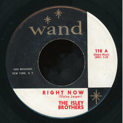 The Isley Brothers Right Now / The Snake USED VINYL 7INCH 45 RPM