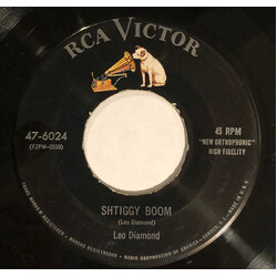 Leo Diamond Shtiggy Boom / Now Is The Hour USED VINYL 7INCH 45 RPM SINGLE