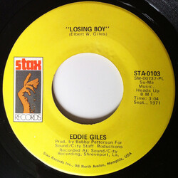 Eddie Giles Losing Boy / It Takes Me All Night USED VINYL 7INCH 45 RPM SINGLE