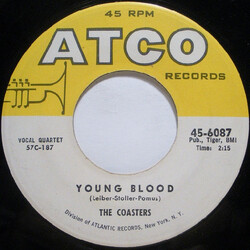 The Coasters Young Blood / Searchin' Vinyl 7" USED